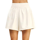 High Waist PU Leather Shorts - Fairley Fancy